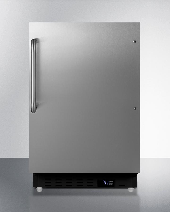 Summit ALR47BSSTB 21" Wide Built-in All-refrigerator, ADA Compliant