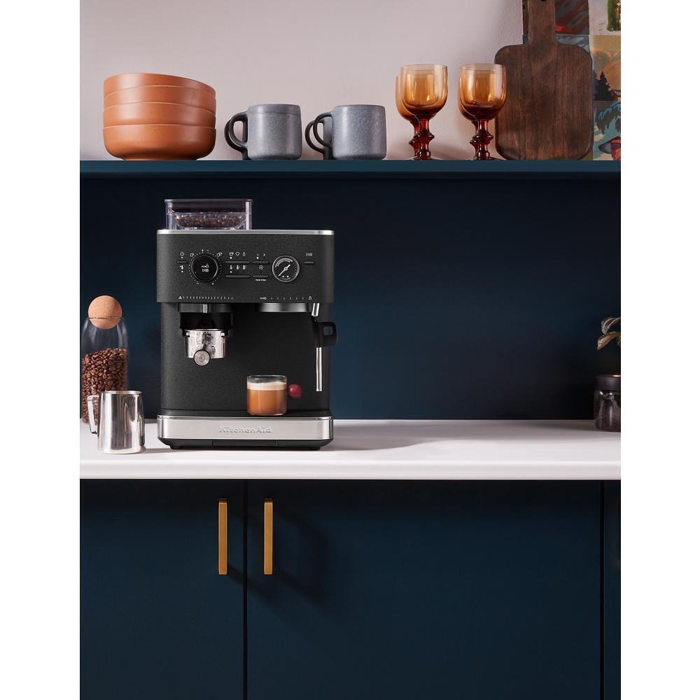 Kitchenaid KES6551BK Semi Automatic Espresso Machine with Burr Grinder