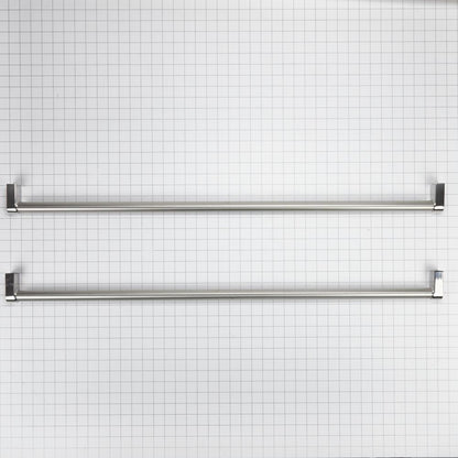 Maytag W10782873 KitchenAid Side-by-Side Refrigerator Handle Kit with Two Handles for Panel-Ready Models