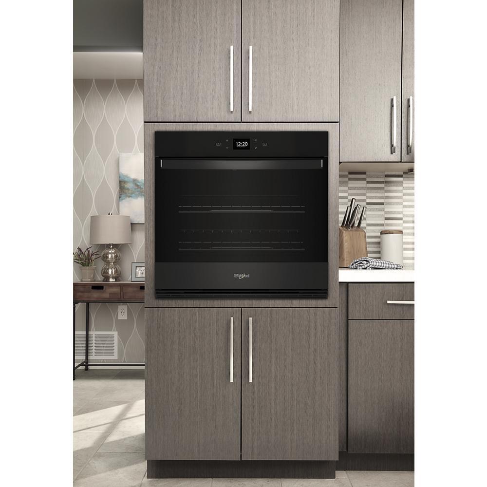 Whirlpool WOES5030LB 5.0 Cu. Ft. Single Wall Oven with Air Fry When Connected