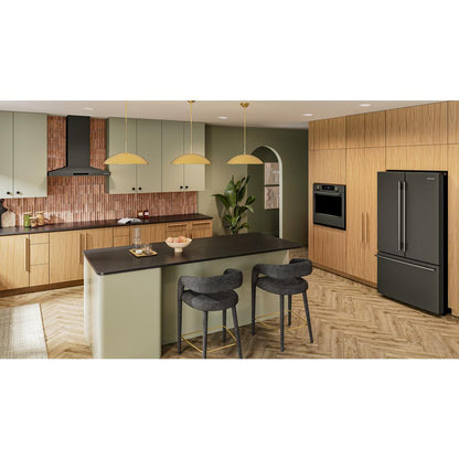 Kitchenaid KOES930SBE 30-inch Smart Electric Single Wall Oven with Intelligent Cooking Camera - Black Ore