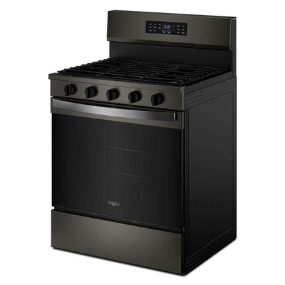 Whirlpool WFGS5730SV 30-inch Gas Range with Air Cooking Technology and EZ-2-Lift™ Hinged Grates