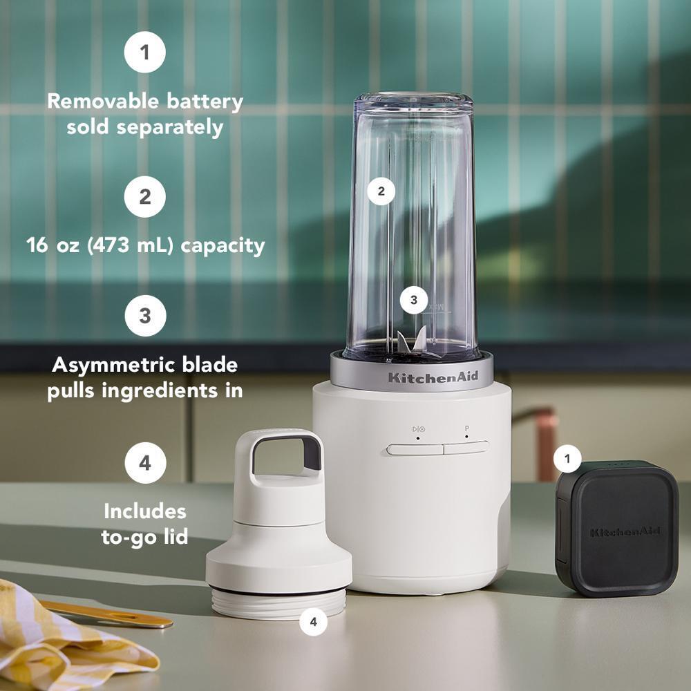 KSBR200PL KitchenAid Go® Cordless Personal Blender - battery sold separately
