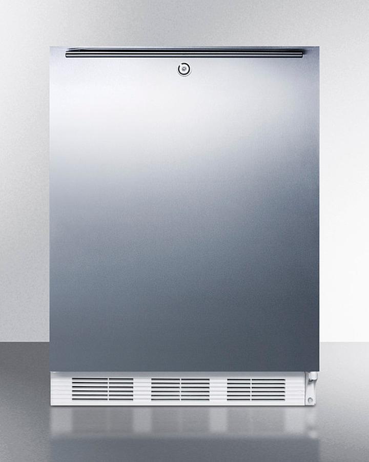 Summit CT66LWSSHHADA 24" Wide Refrigerator-freezer, ADA Compliant