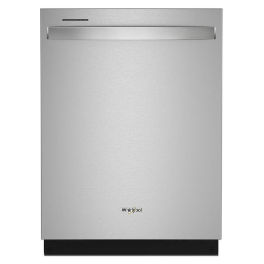 Whirlpool WDT745SASZ 24" Stainless Steel Dishwasher with Spin&Load Rack and AI Intelligent Wash - 50 dBA