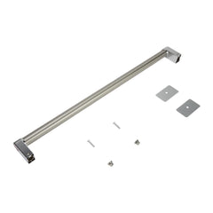 W11247090 KitchenAid Refrigerator Handle Kit with Two Red Medallions for Panel-Ready Undercounter Models and Wine Cellars - Stainless Steel