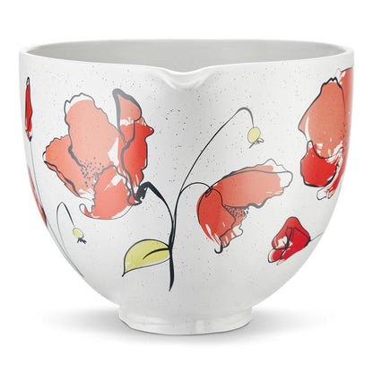 Kitchenaid KSM2CB5PPY 5 Quart Poppy Ceramic Bowl