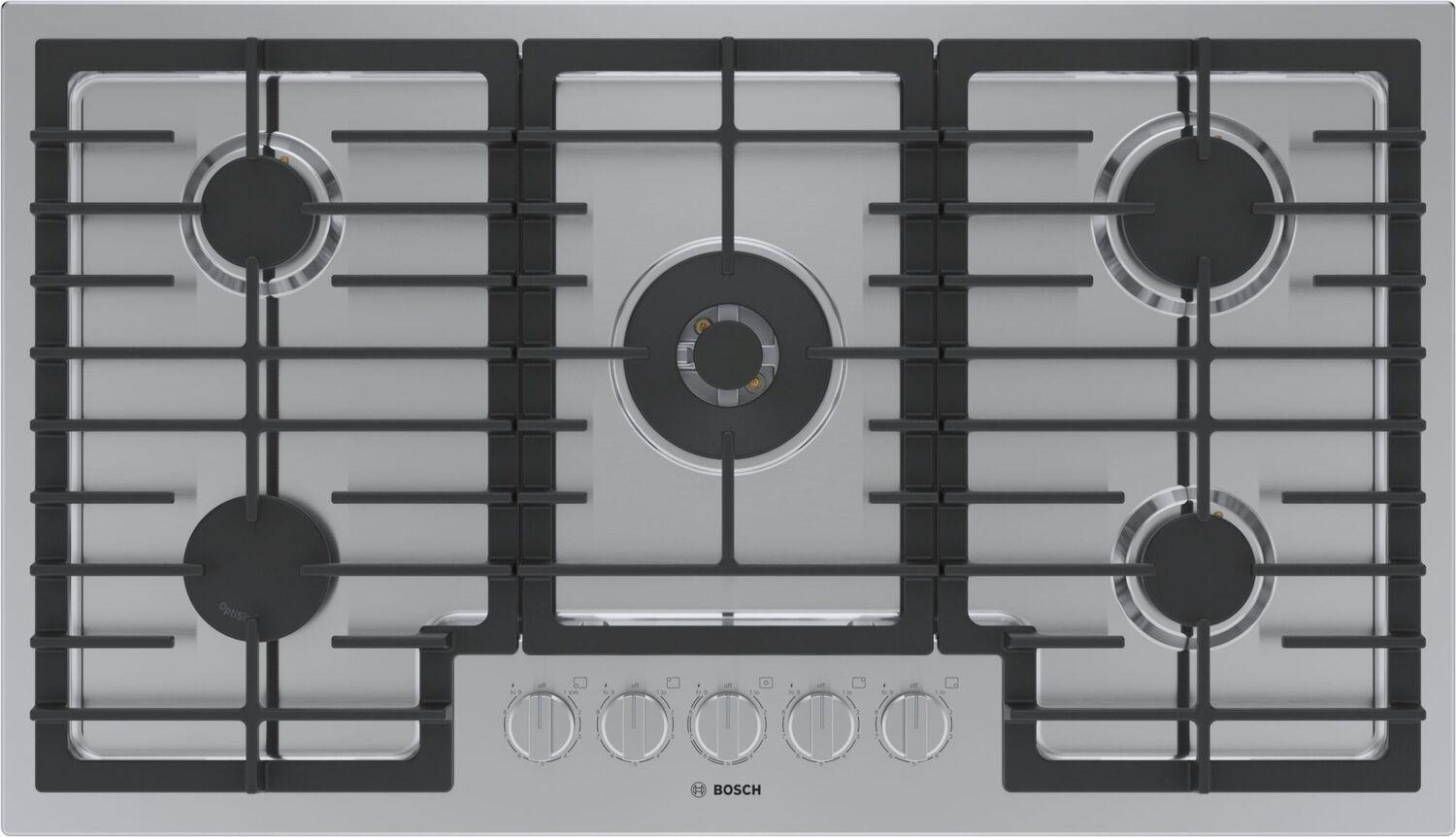 Bosch 800 Series Gas Cooktop 36" Stainless steel NGM8658UC