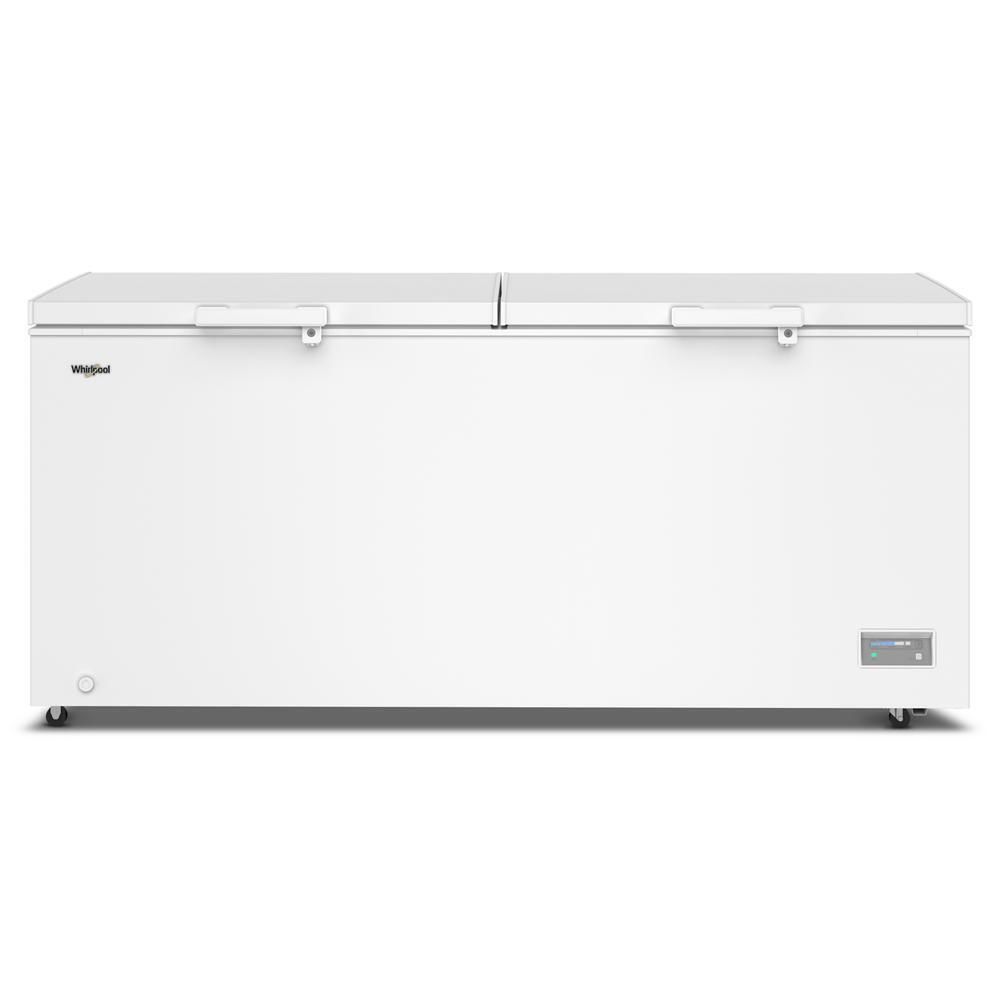 WZCC5522TW Whirlpool® 22 cu. ft. Convertible Freezer-to-Fridge Chest Freezer with 4 Storage Baskets