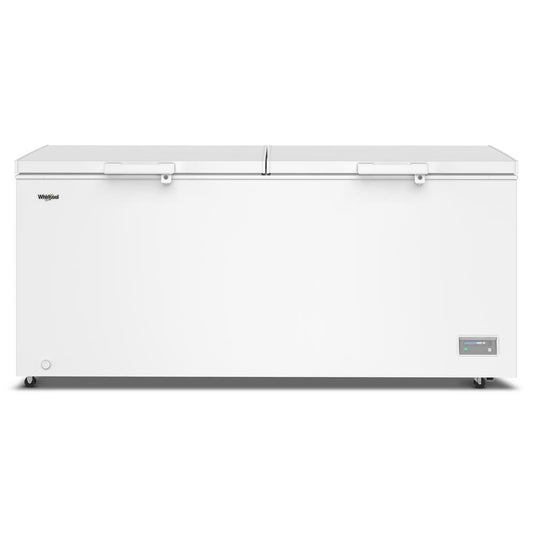 WZCC5522TW Whirlpool® 22 cu. ft. Convertible Freezer-to-Fridge Chest Freezer with 4 Storage Baskets