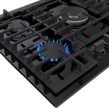 Bosch 800 Series Gas Cooktop 30" Black NGM8048UC