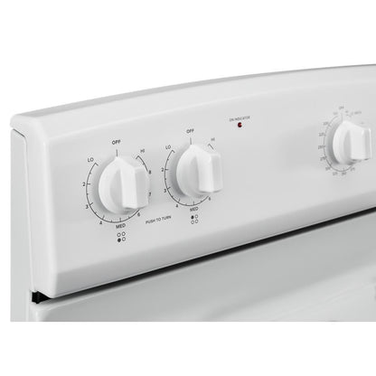 ACR4203MNW Amana® 30-inch Electric Range with Easy-Clean Glass Door