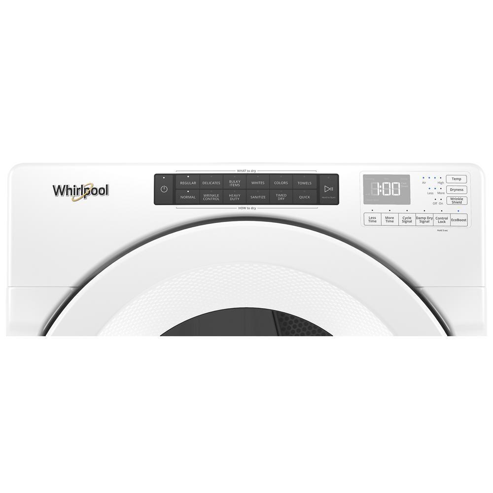 Whirlpool 7.4 cu. ft. Front Load Electric Dryer with Intuitive Touch Controls