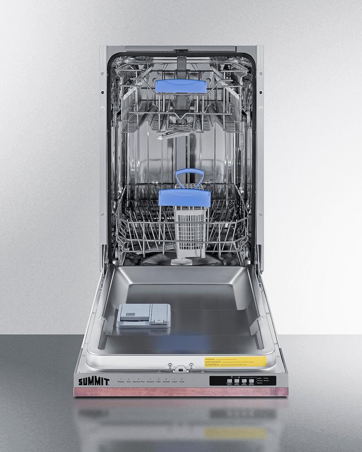 Summit DW186NTADA 18" Wide Built-in Integrated Dishwasher, ADA Compliant (panel Not Included)