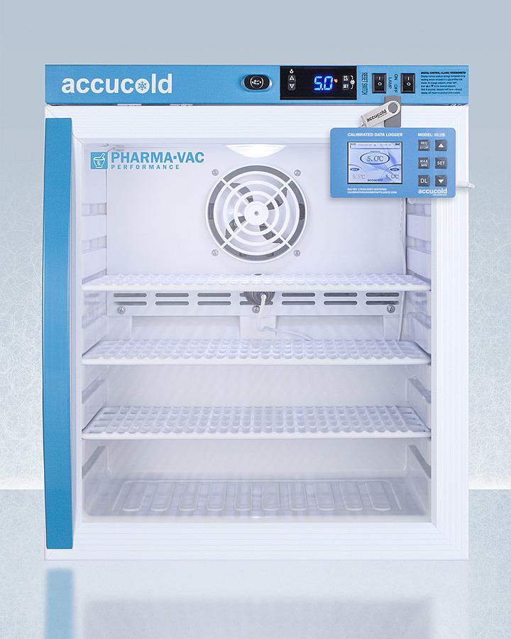 Summit ARG1PVDL2B 1 CU.FT. Compact Vaccine Refrigerator