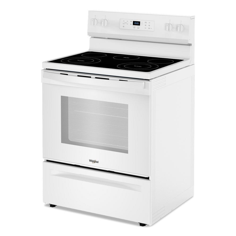 Whirlpool WFES3330RW 30-inch Electric Range with Steam Clean