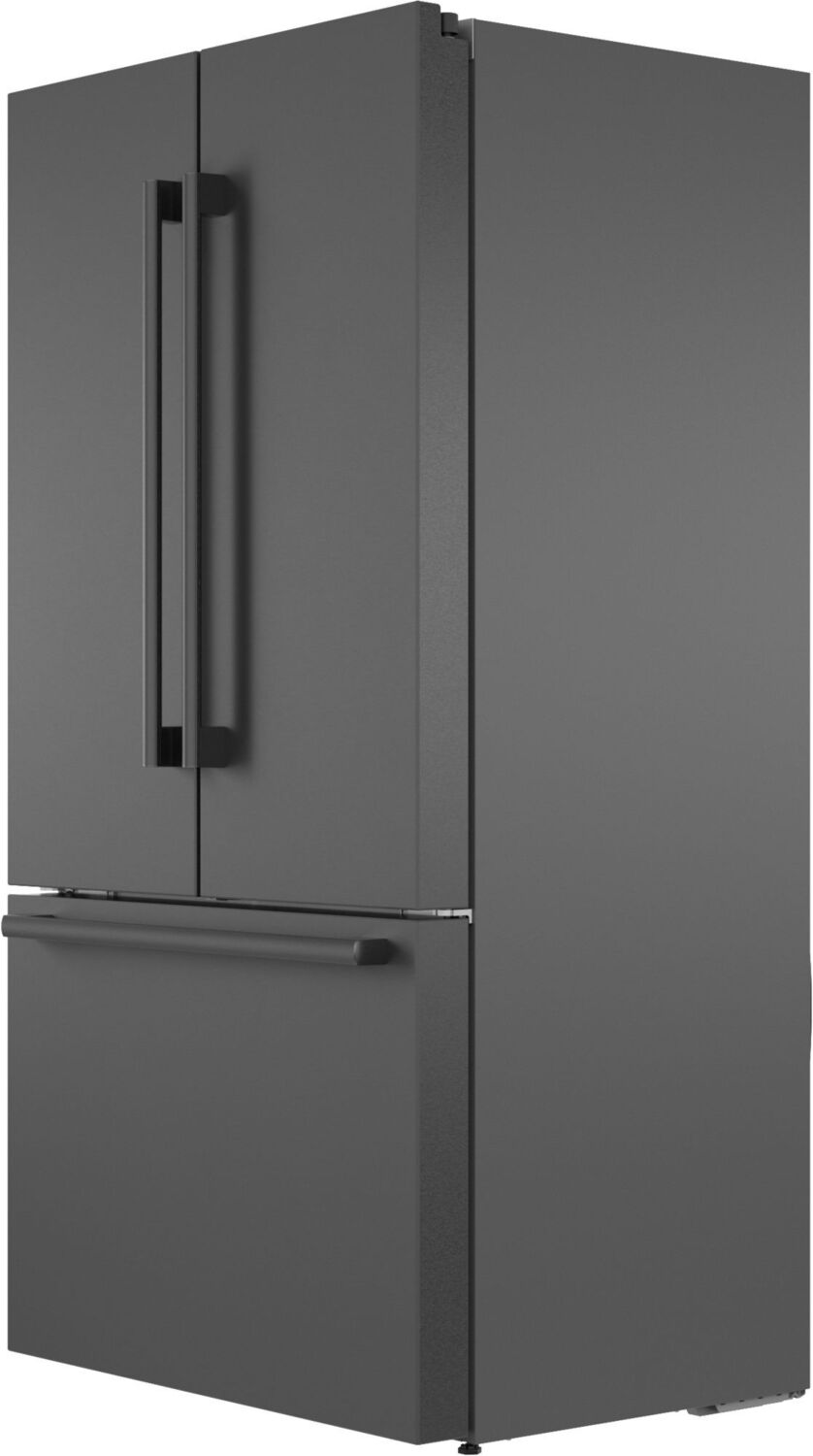 Bosch B36CT80SNB 800 Series, French Door Bottom freezer, multi door, 36'', Black inox-antifingerprint