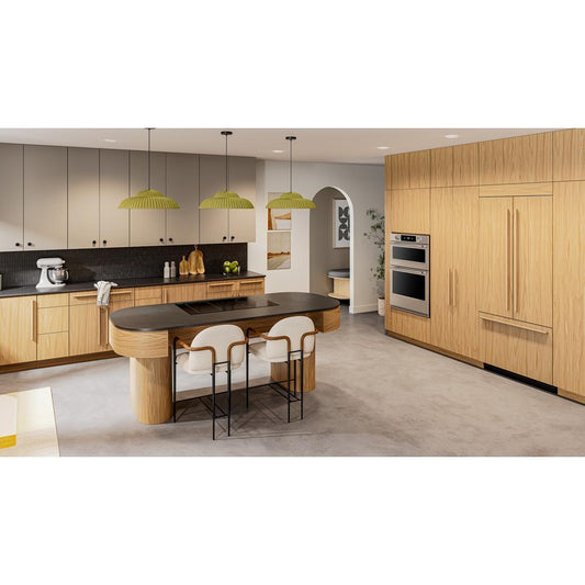 Kitchenaid KBFN536TPA 20.8 Cu. Ft. 36" Built-In Panel-Ready French Door Bottom Mount Refrigerator with Platinum Interior