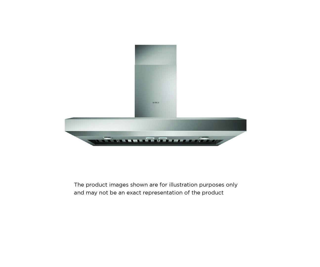 Elica EVV648S1 VAVANO Wall Mount Range Hood 48" wide - 600CFM