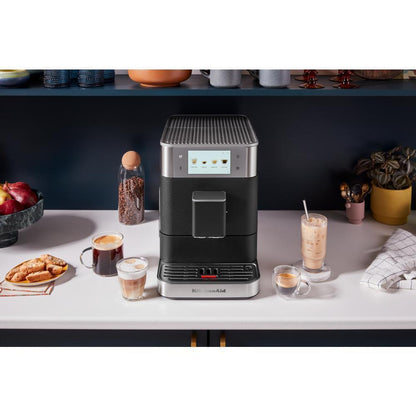 Kitchenaid KES6551BK Semi Automatic Espresso Machine with Burr Grinder