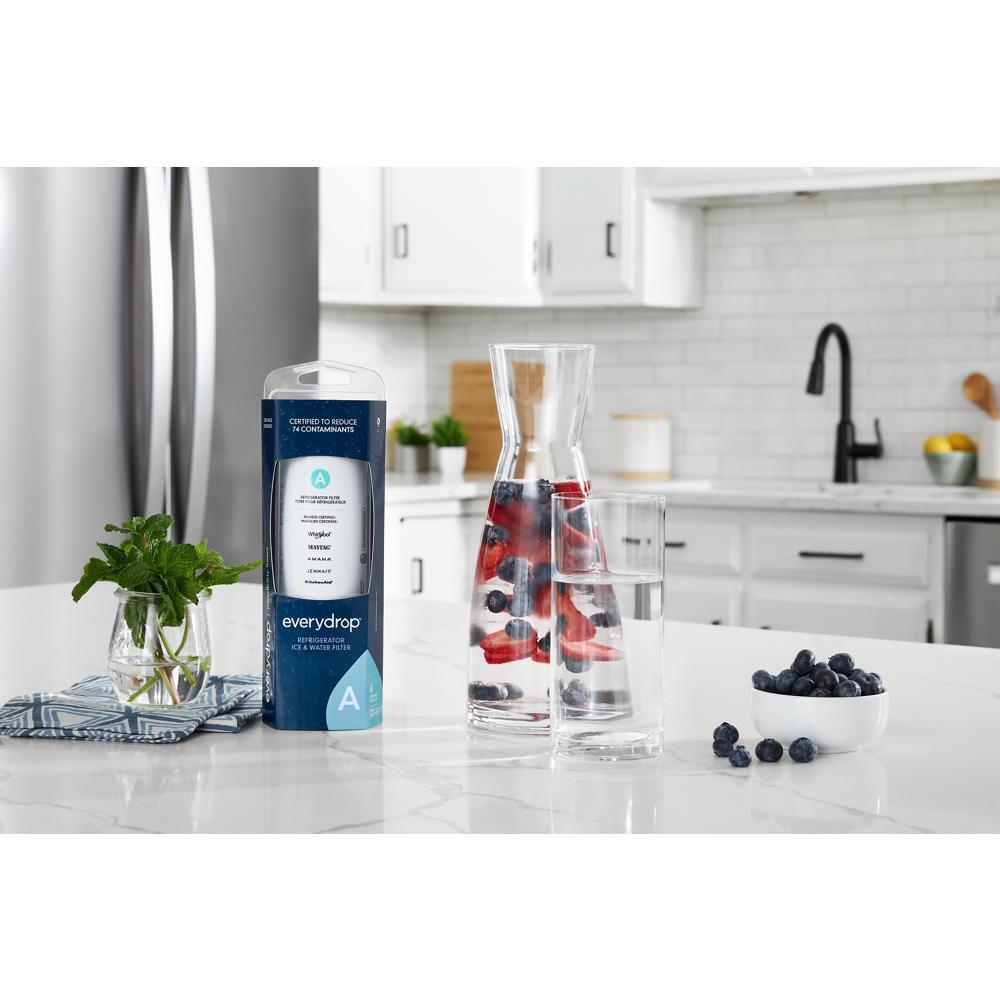 Kitchenaid EDR4RXD1 everydrop® Refrigerator Water Filter 4 - EDR4RXD1 (Pack of 1)