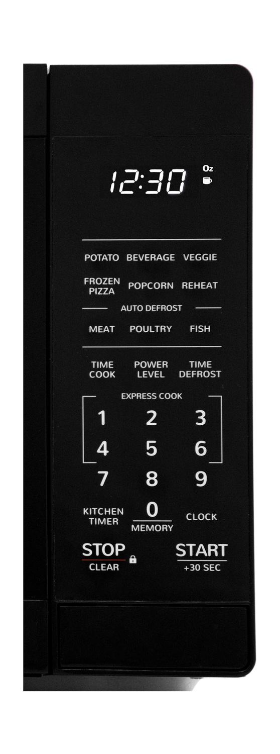 Sharp SMC0760HB 0.7 cu. ft. Black Countertop Microwave Oven