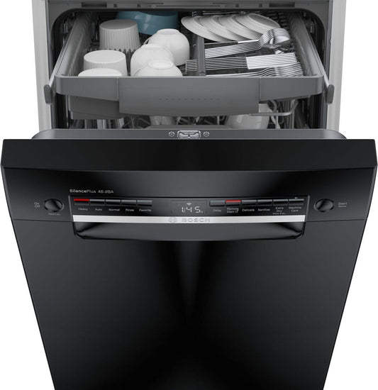 Bosch SPE53C56UC 300 Series Dishwasher 17 3/4" Black