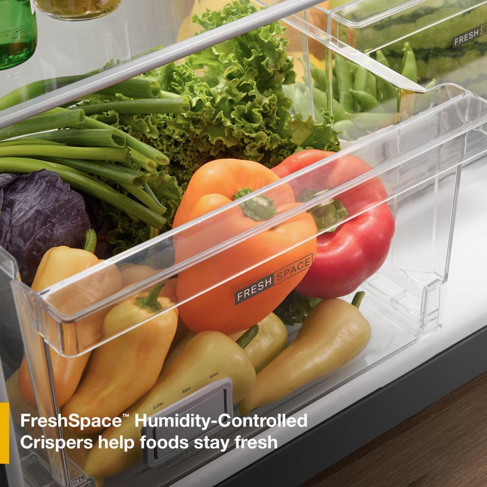 WRTX3019SW Whirlpool® 30-inch Wide Top Freezer Refrigerator with Total Coverage Cooling- 19 Cu. Ft.