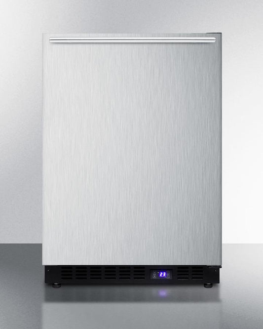 Summit SCFF53BXSSHHIM 24" Wide Built-in All-freezer With Icemaker