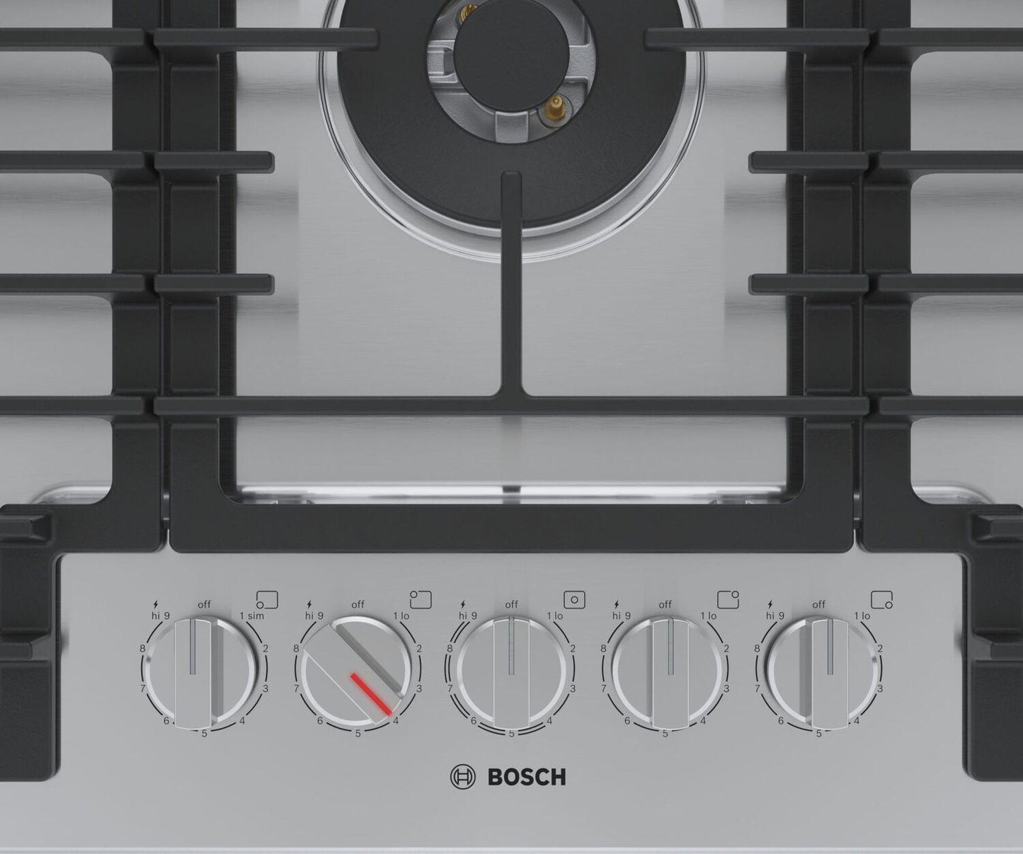 Bosch 800 Series Gas Cooktop 36" Stainless steel NGM8658UC