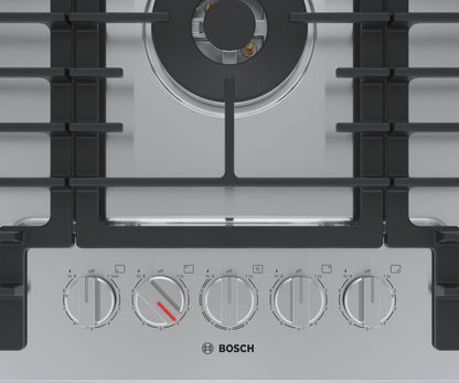 Bosch 800 Series Gas Cooktop 36" Stainless steel NGM8658UC
