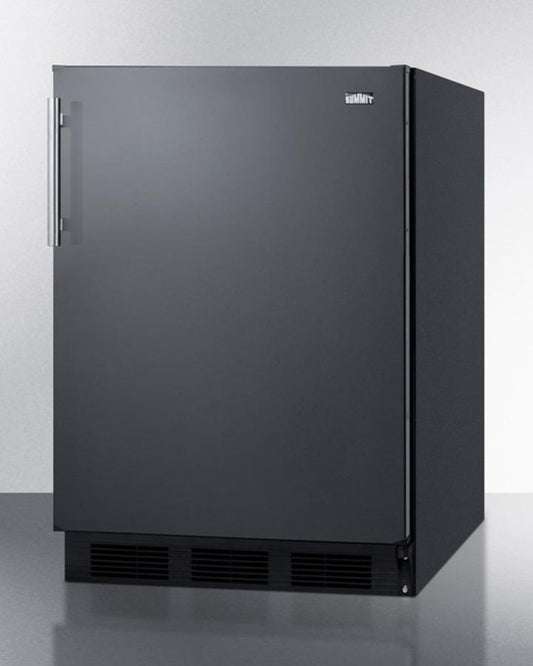 Summit FF63BKADA 24" Wide All-refrigerator, ADA Compliant