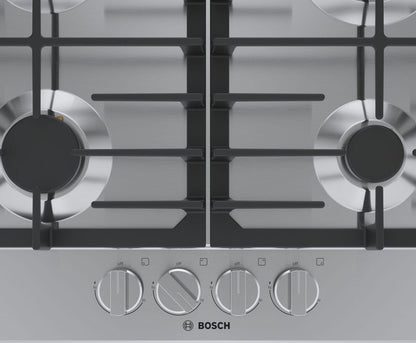 Bosch NGM5458UC 500 Series Gas Cooktop 24" Stainless steel NGM5458UC