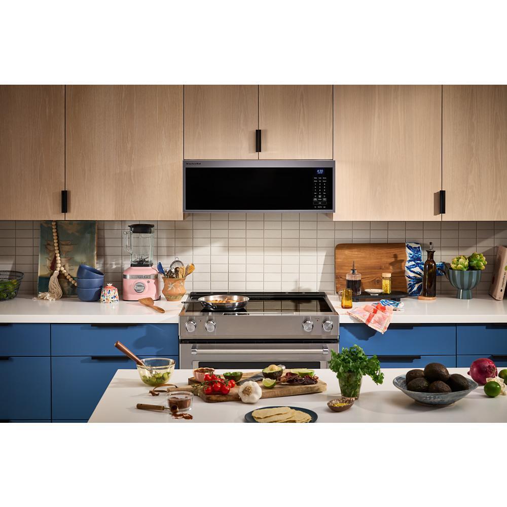 Kitchenaid KMML550RPS Smart Low Profile Microwave Hood Combination with Dual Fan Ventilation