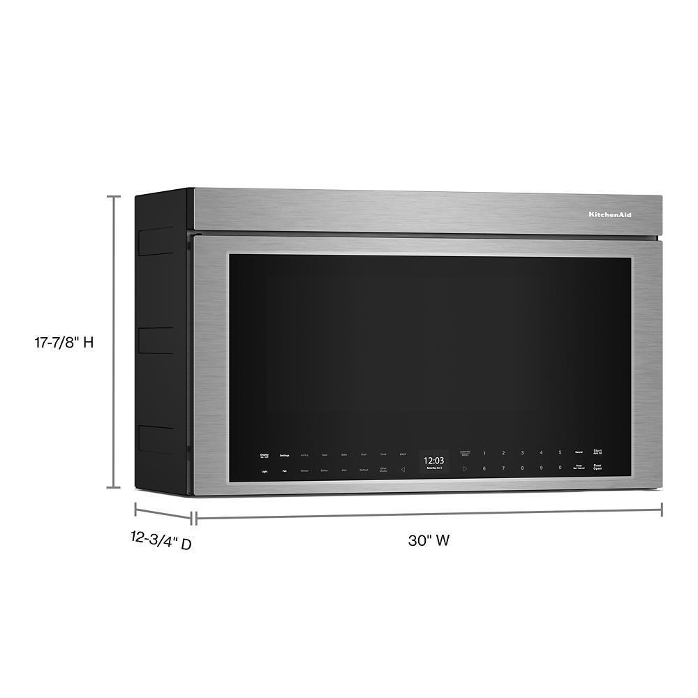 KMMF530PPS KitchenAid® Multifunction Over-the-Range Oven with Flush Built-In Design
