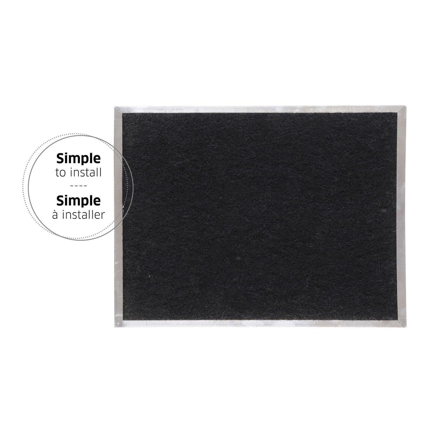 S97020468 Broan-NuTone® Genuine Replacement Charcoal Filter for 42" Range Hoods, 14-5/8" x 18-7/8", Fits Select Models, (2-Pack)
