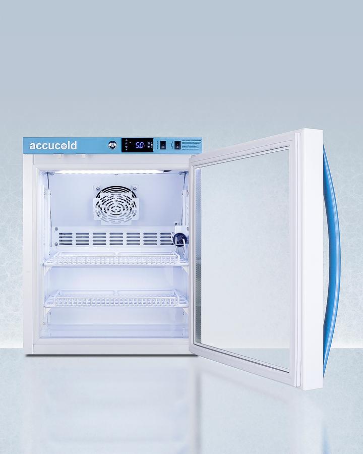 Summit ARG2PV456 2 CU.FT. Compact Vaccine Refrigerator, Certified To Nsf/ansi 456 Vaccine Storage Standard