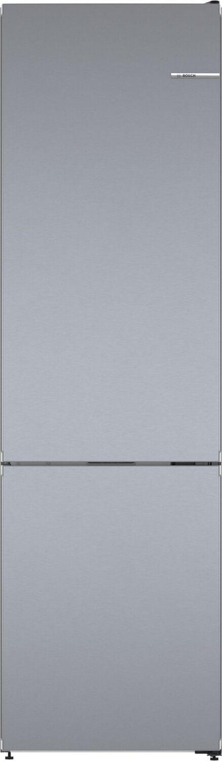 Bosch B24CB50ESS 500 Series, free-standing fridge-freezer with freezer at bottom, 24'', Brushed steel (with anti-fingerprint), Total No Frost