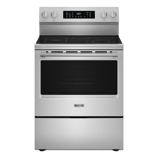 Maytag MFES7030SZ 30-Inch Wide Electric Range With Grill Mode and No Preheat Air Fry - 5.3 cu. ft.