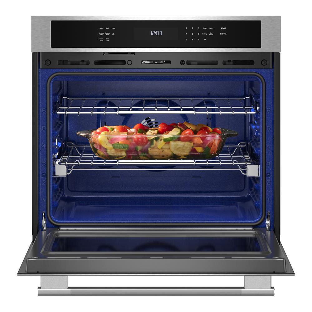 Kitchenaid KOES527SPS 27-inch Electric Single Wall Oven with No Preheat Air Fry Mode - PrintShield™ Finish
