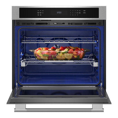 Kitchenaid KOES527SPS 27-inch Electric Single Wall Oven with No Preheat Air Fry Mode - PrintShield™ Finish