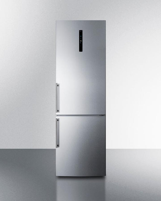 Summit FFBF249SS2 24" Wide Bottom Freezer Refrigerator