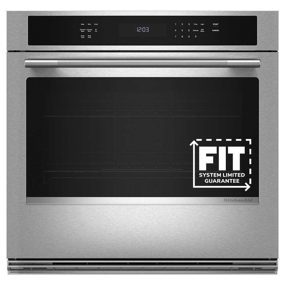 Kitchenaid KOES527SPS 27-inch Electric Single Wall Oven with No Preheat Air Fry Mode - PrintShield™ Finish