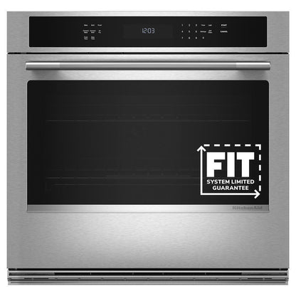 Kitchenaid KOES527SPS 27-inch Electric Single Wall Oven with No Preheat Air Fry Mode - PrintShield™ Finish