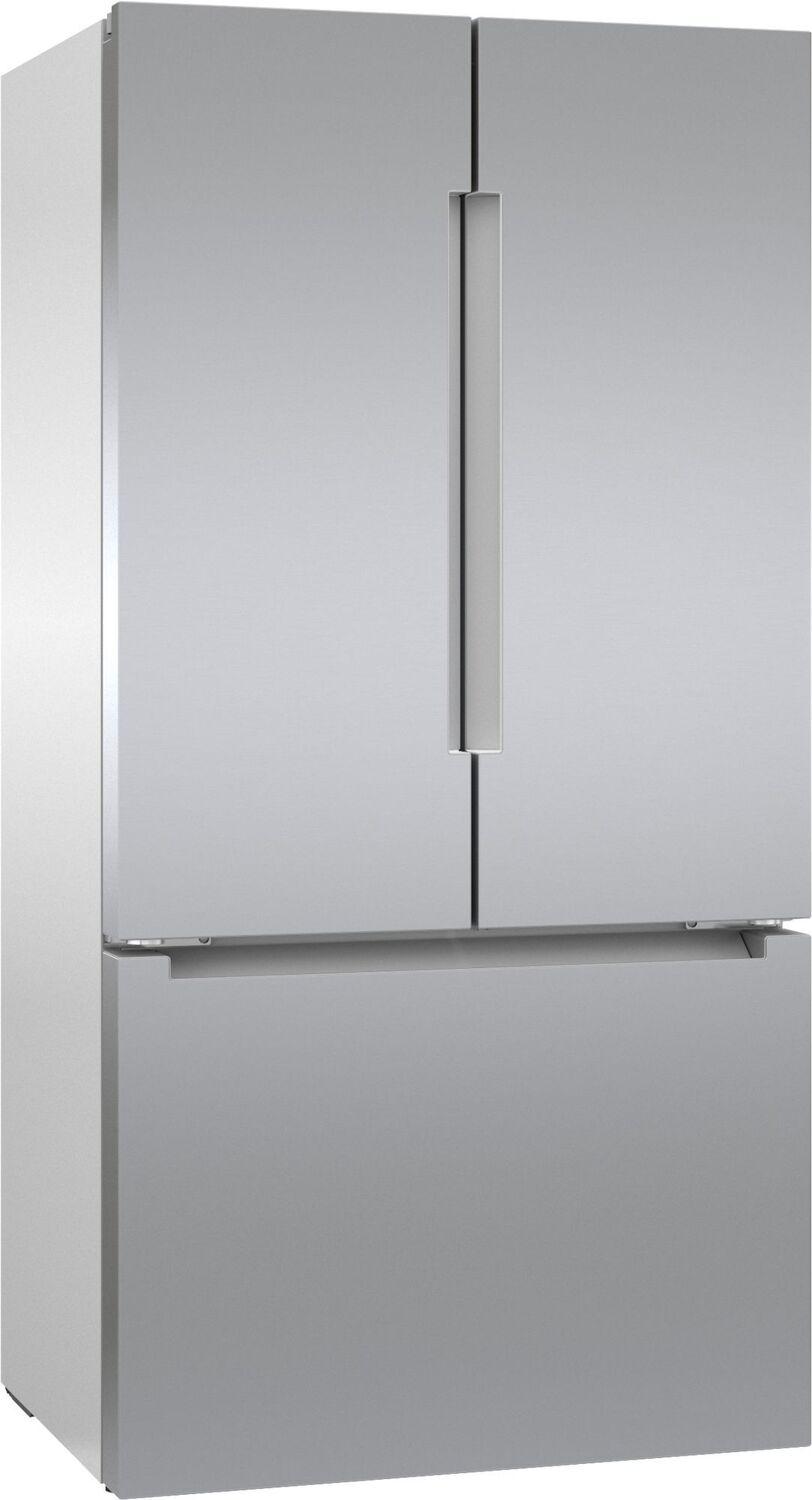 Bosch 800 Series French Door Bottom Mount Refrigerator 36" Brushed steel anti-fingerprint B36CT81ENS