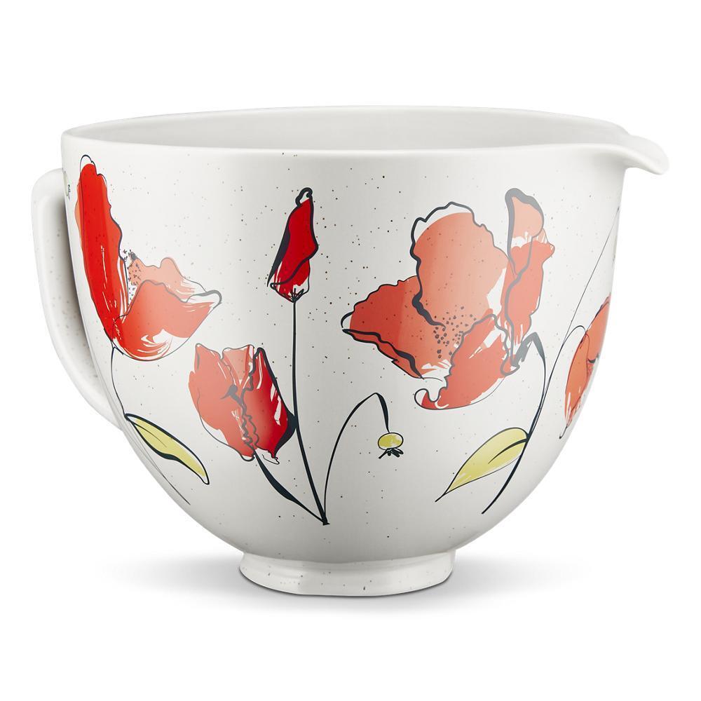 Kitchenaid KSM2CB5PPY 5 Quart Poppy Ceramic Bowl
