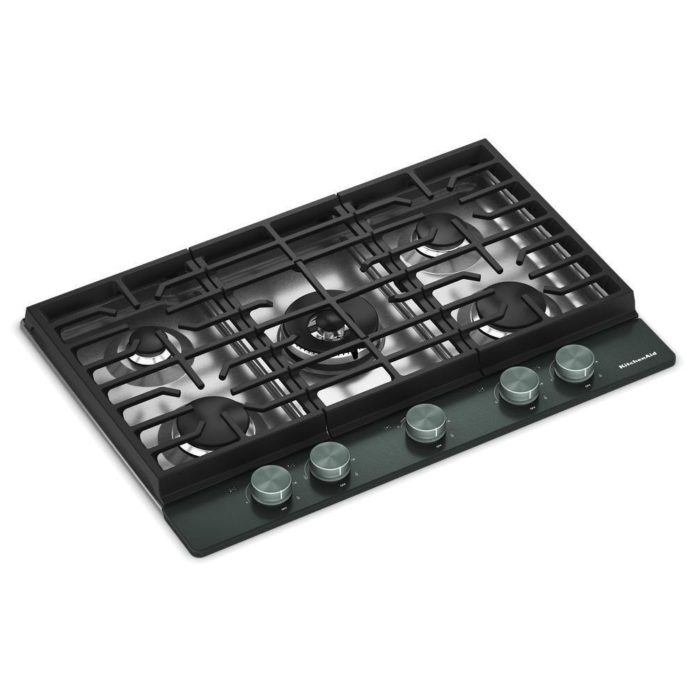KCGK530SJP KitchenAid® 30 in. Gas Cooktop with 5 Burners and Integrated Wok Grate