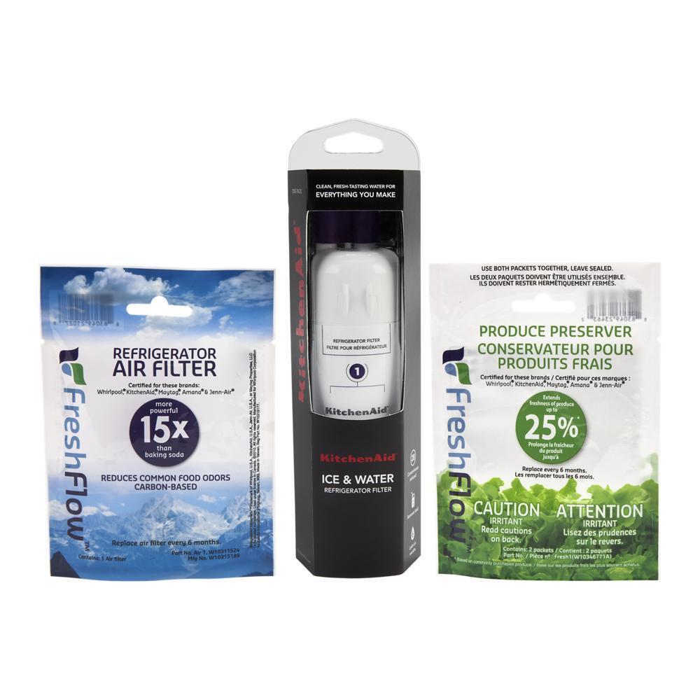 KAD1RXD1 KitchenAid Refrigerator Water Filter 1 - KAD1RXD1 (Pack of 1)
