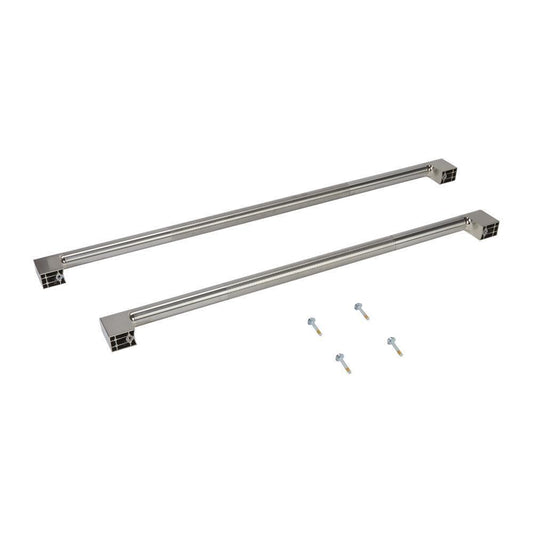 Kitchenaid W11231245 JennAir 36-IN, 2DBM Rise-Style Built-In, Side-by-Side Refrigerator Handle Kit - Stainless Steel, also for 15-IN Ice Makers/Compactors