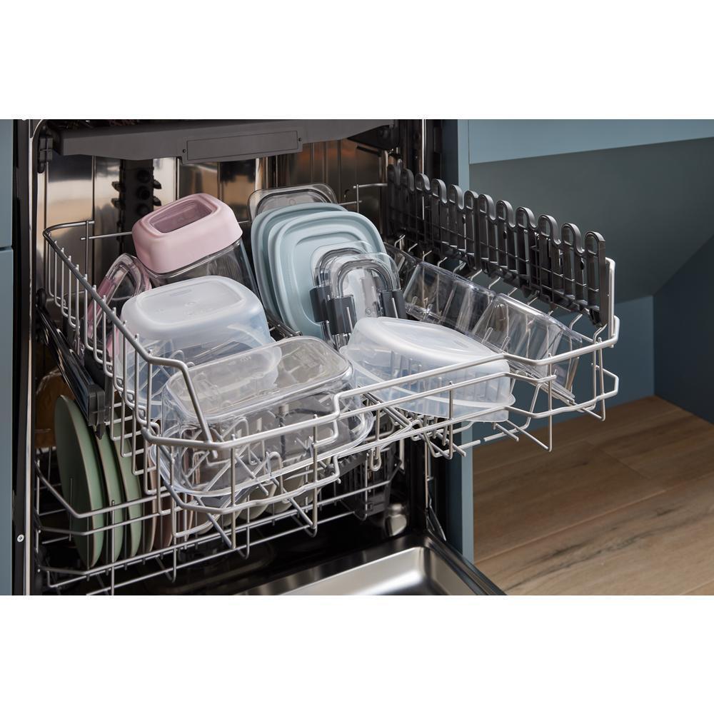 Whirlpool WDT550SAPB 44 dBA ADA Compliant Dishwasher Flush with Cabinets with 3rd Rack